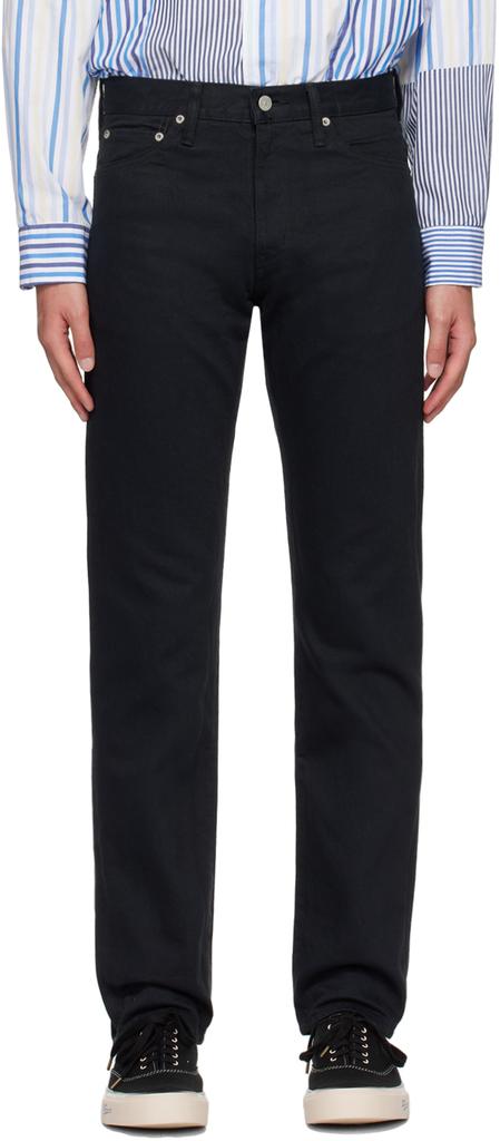VisVim Black Social Sculpture Jeans