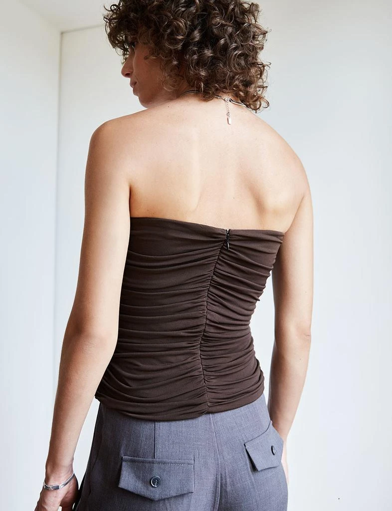 Pixie Market Dominique Bustier Top in Chicory-BESTSELLER 9