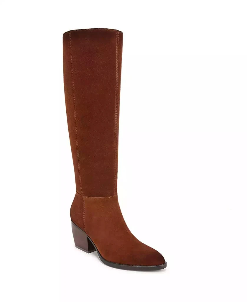 Naturalizer Fae Pointed Toe Knee High Western Boots 1