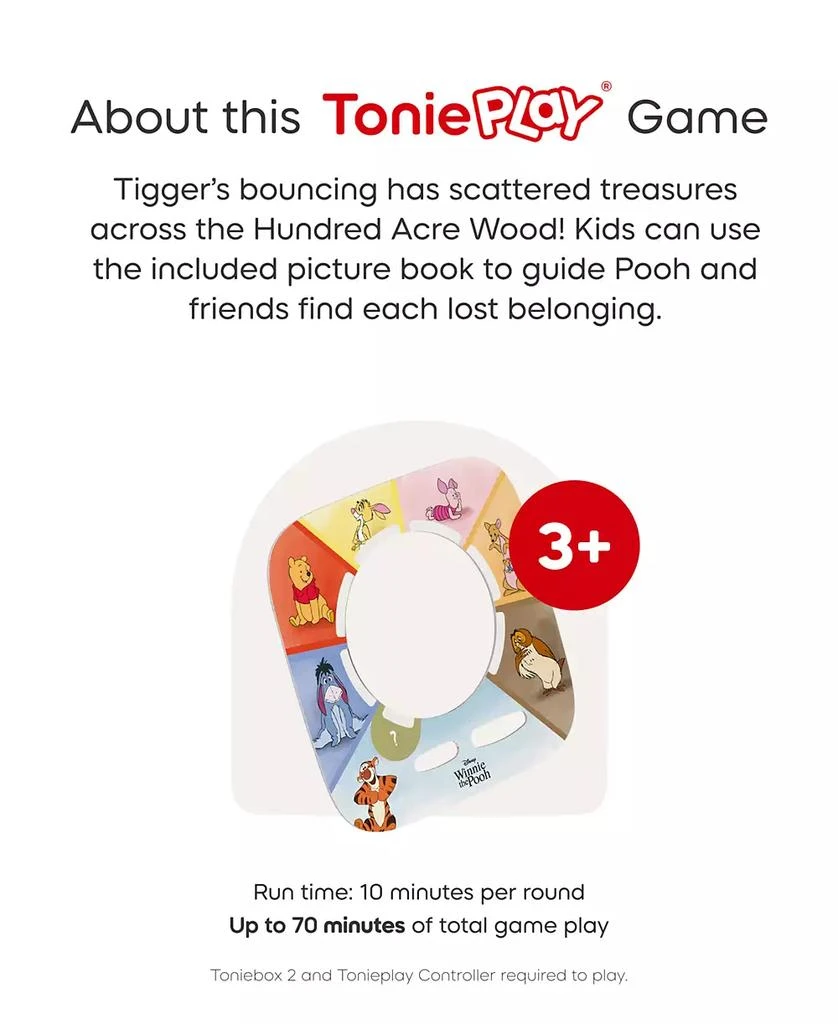 Tonies Toniebox 2 Play Set Winnie the Pooh- Sunset Red 8