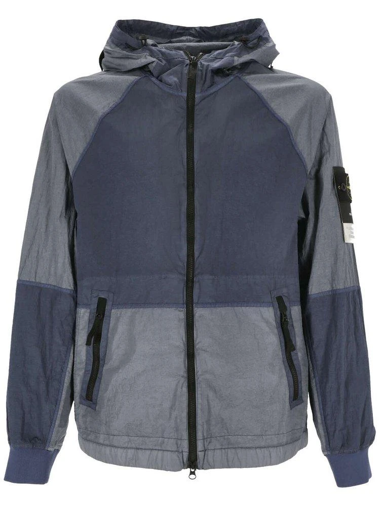 Stone Island Stone Island Zip-Up Hooded Jacket 1