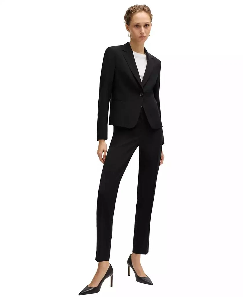 Hugo Boss Women's Regular-Fit Button-Up Jacket 4