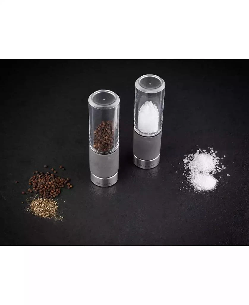 Cole & Mason Regent Concrete Stemless Salt & Pepper Mill Gift Set 5