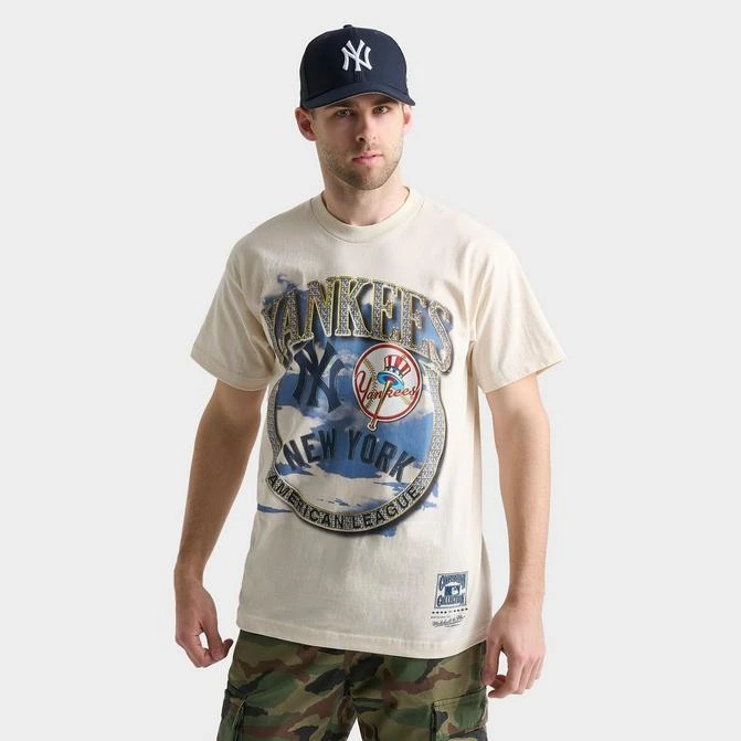 Mitchell and Ness Men's Mitchell & Ness New York Yankees MLB Crown Jewels Graphic T-Shirt 1