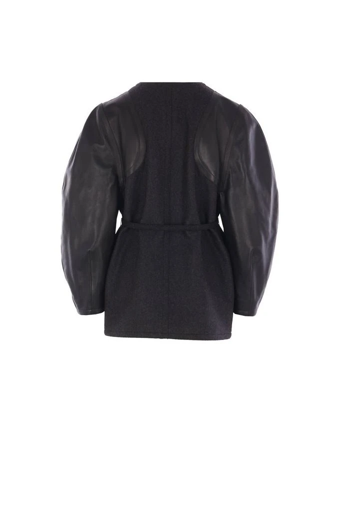 Fendi Fendi Single-Breasted Crewneck Jacket 2