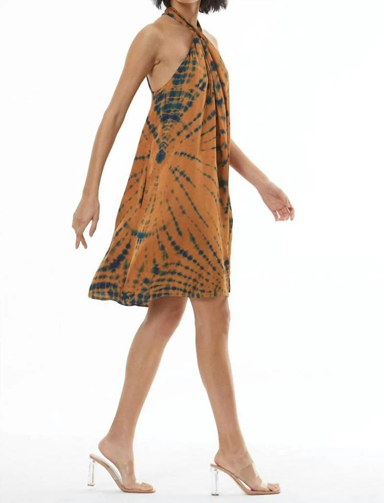 Young Fabulous & Broke Grady Dress In Ocean Tigers Eye 2