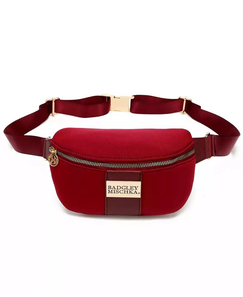 Badgley Mischka Sage Women
s Scuba Belt Bag Fanny Pack 7