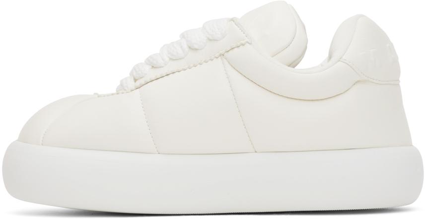 Marni White Leather Bigfoot 2.0 Sneakers - Casual Shoes