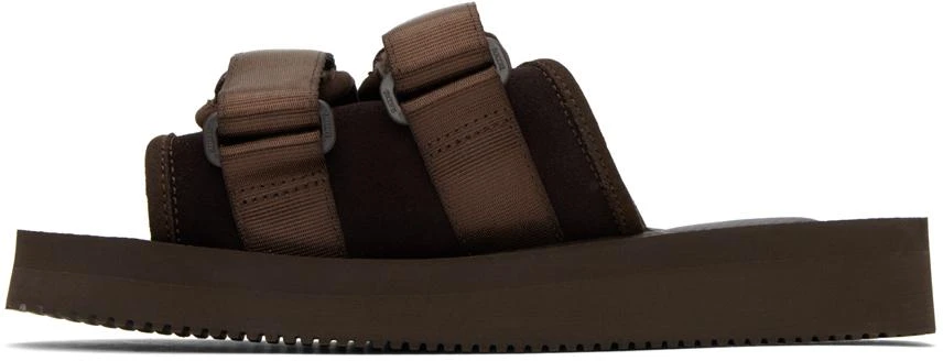 SUICOKE Brown Moto-VS Sandals 3