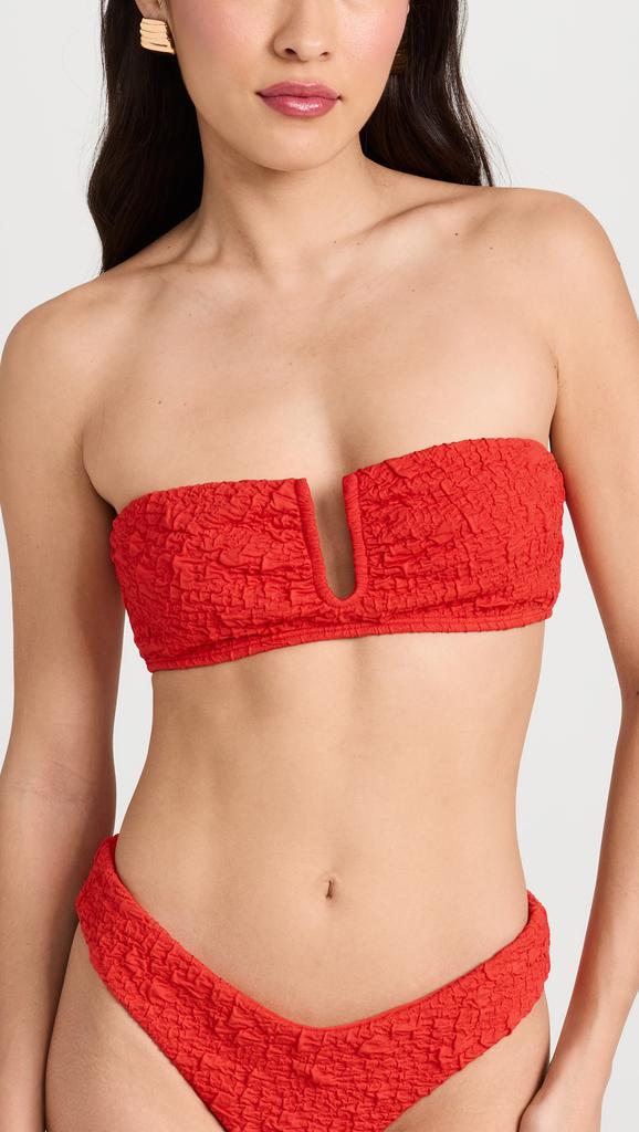 Mara Hoffman Cruz Bikini Top
