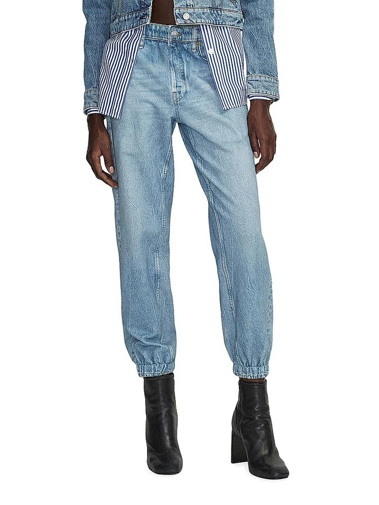 Rag & Bone Miramar Denim-Print Joggers 7