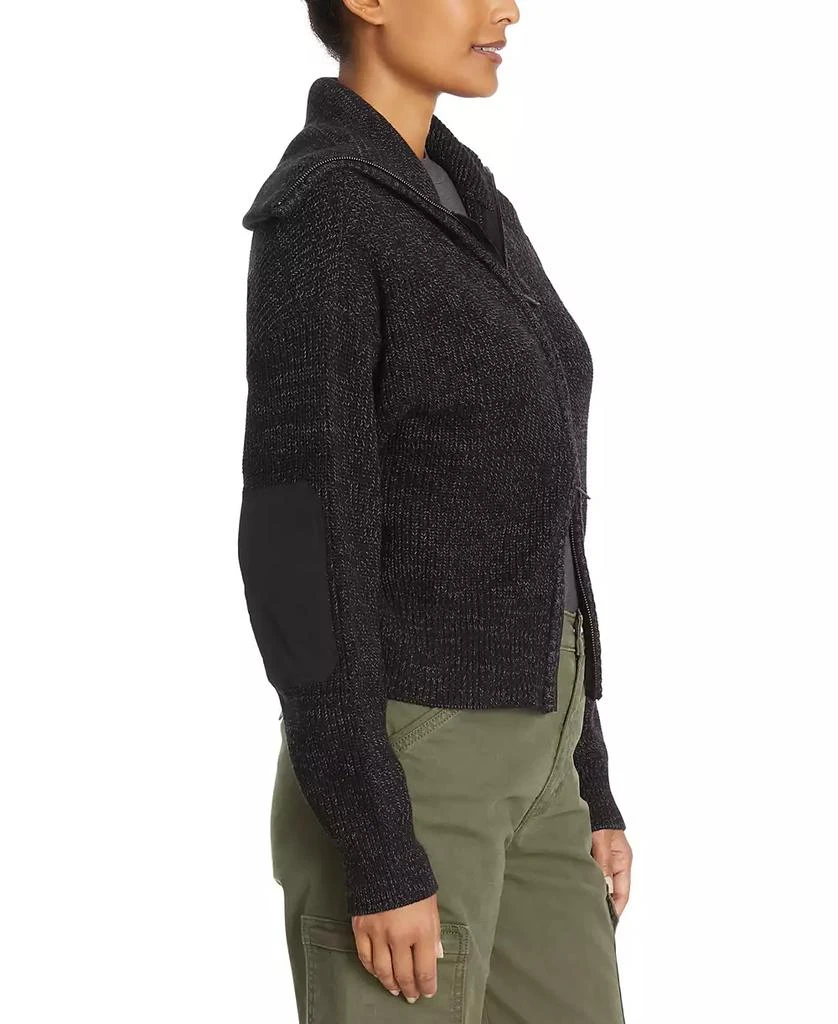 BASS OUTDOOR Women's Funnel-Neck Zippered Sweater 4