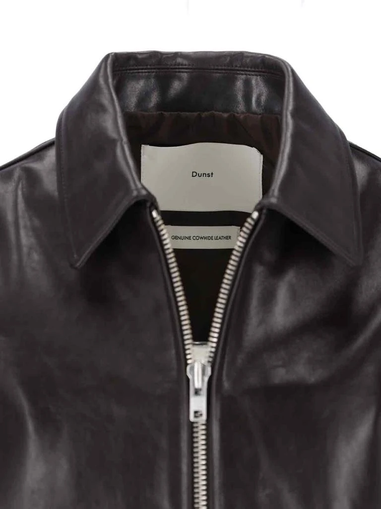 Dunst Dunst Embossed Texture Collared Blouson Jacket 4