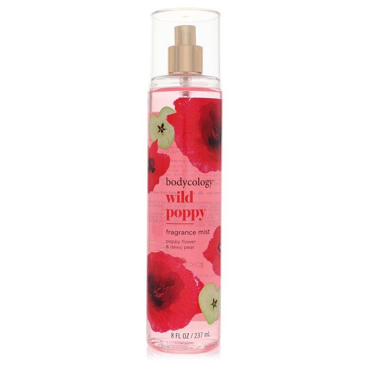 bodycology 2pcs Combo  Wild Poppy by  Fragrance Mist Spray 8 oz Women