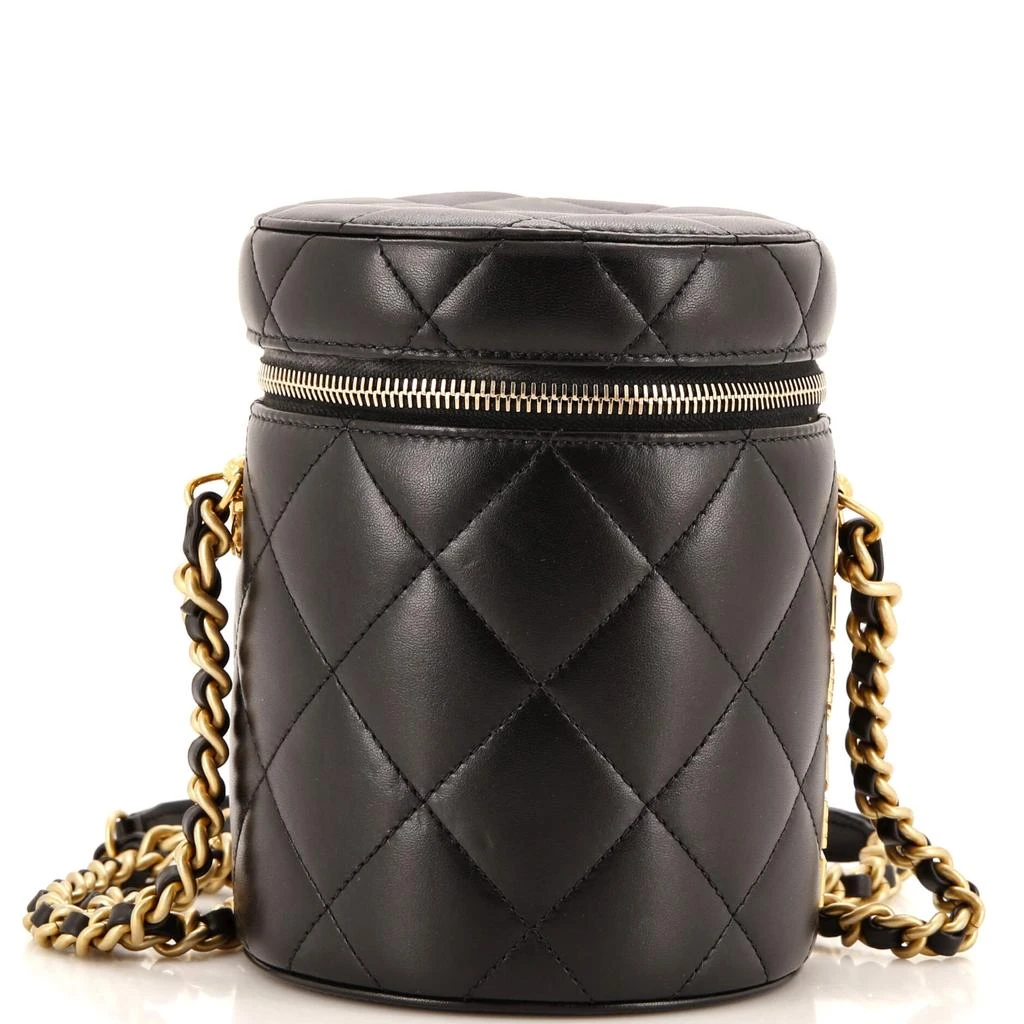 Chanel Side Note Vanity Case Quilted Lambskin Small 1