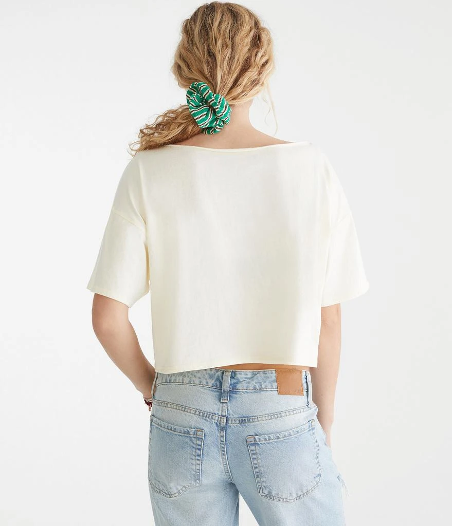 Shoulder Crop Top Aeropostale Off The Shoulder Top Buffalo Bills Cropped  Off-The-Shoulder Graphic Tee –, image size:879x1024