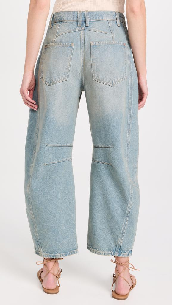 Free People Good Luck Barrel Leg Jeans