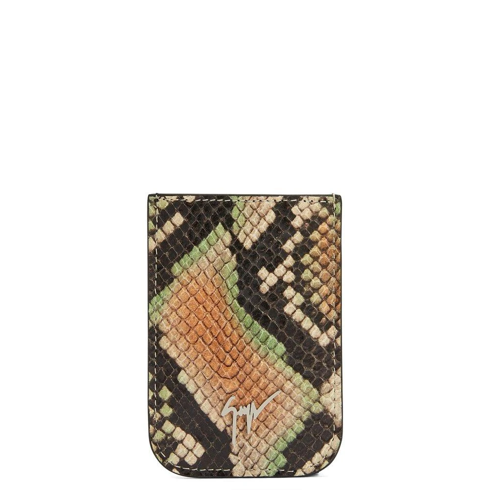 Giuseppe Zanotti Giuseppe Zanotti Albert Logo Plaque Card Case