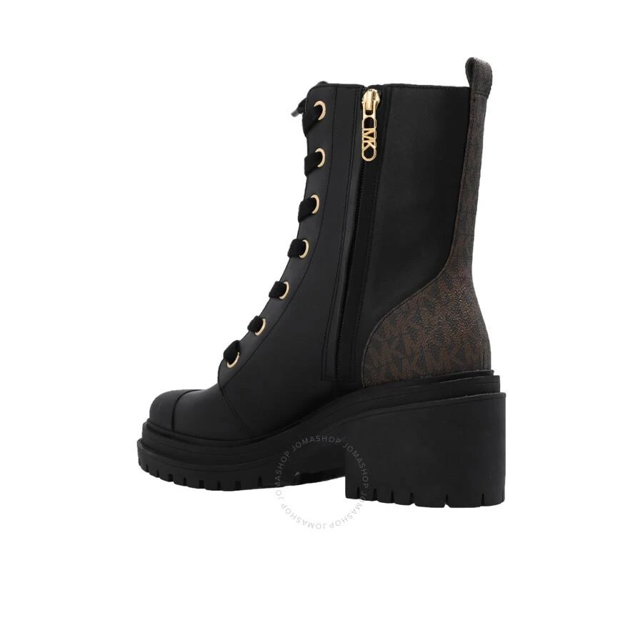 Michael Kors Hanley Logo Heeled Combat Boots 3