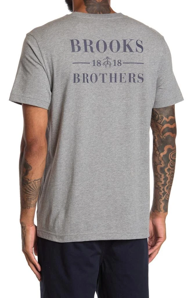 Brooks Brothers Logo Crewneck T-Shirt 2