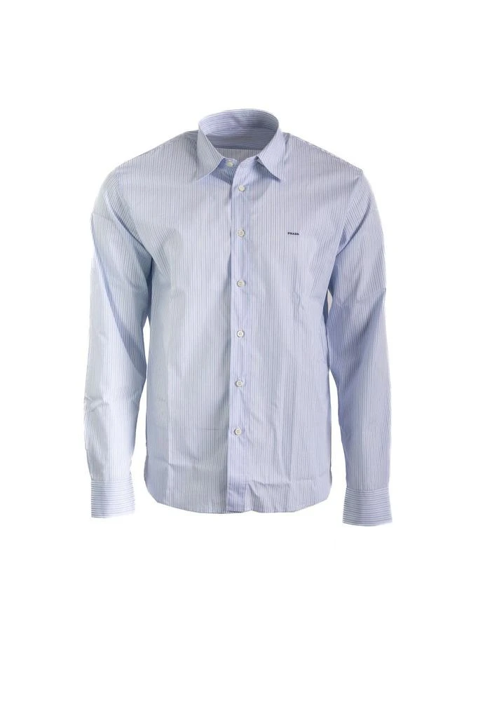Prada Prada Long-Sleeved Striped Shirt 1