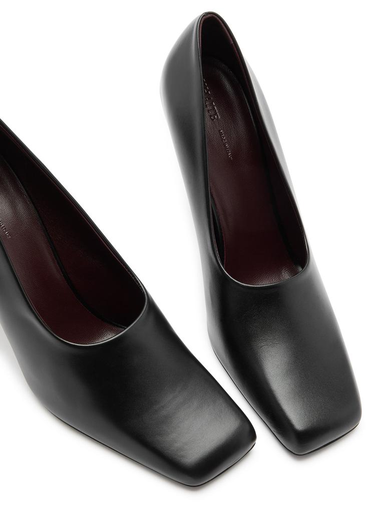【送料&関税込】Khaite Eva Pump 100 Eva Pump in Black Leather – KHAITE