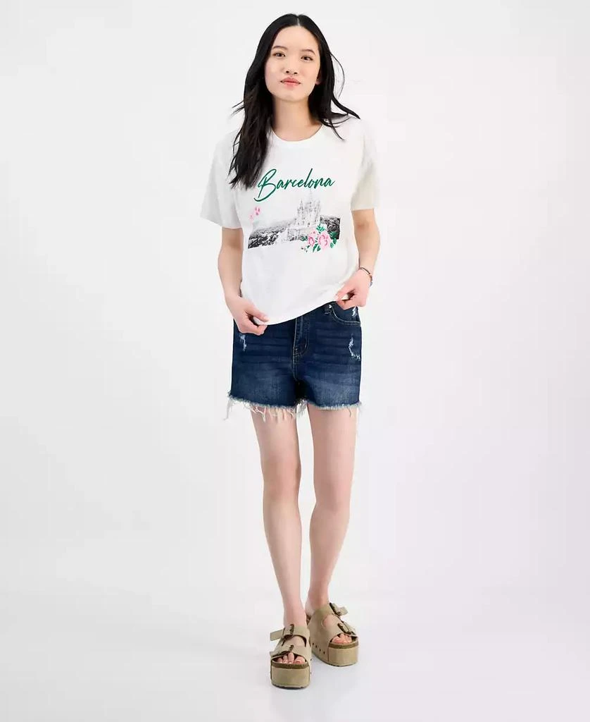 Rebellious One Juniors' Barcelona Graphic T-Shirt 2