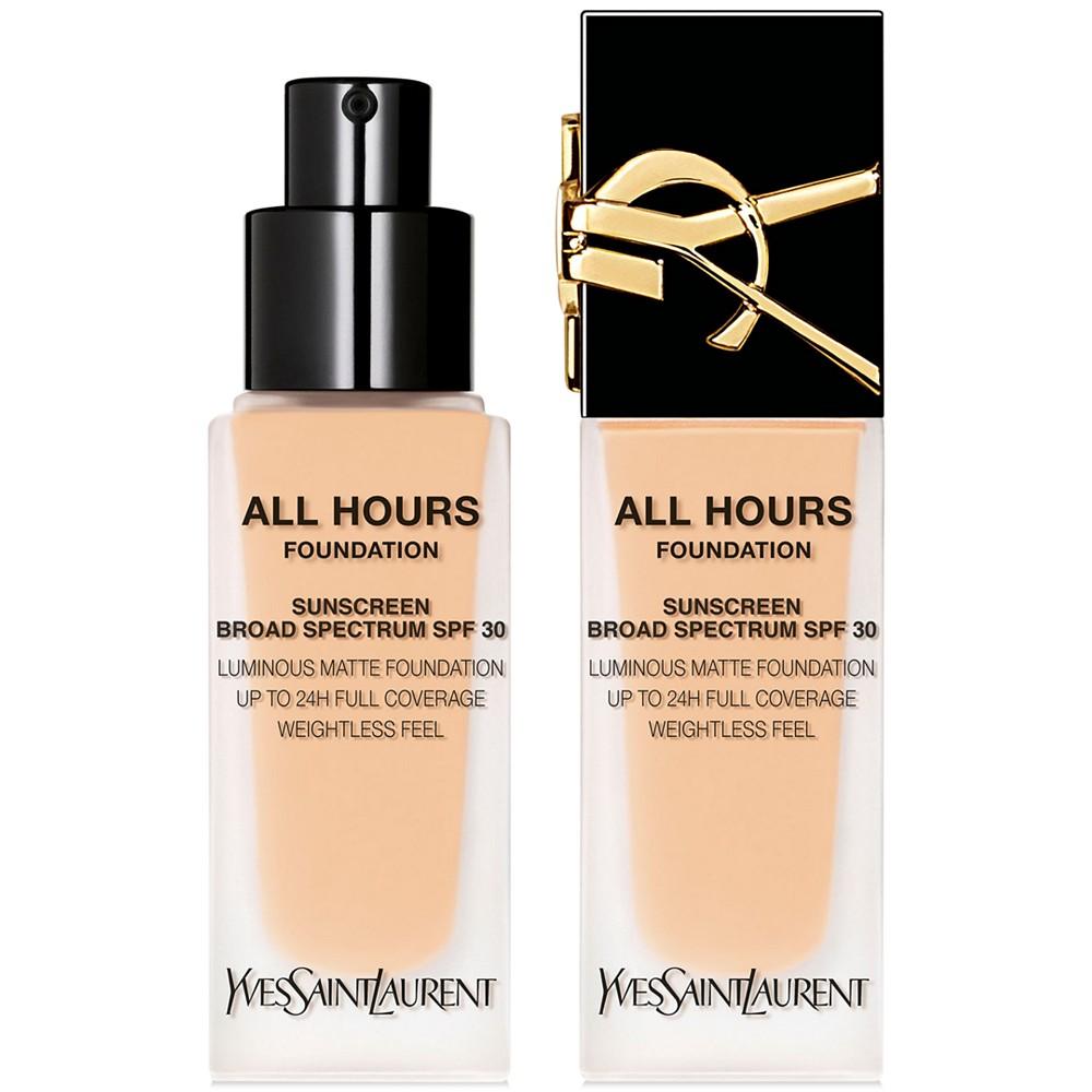 Yves Saint Laurent All Hours Luminous Matte Foundation SPF 30