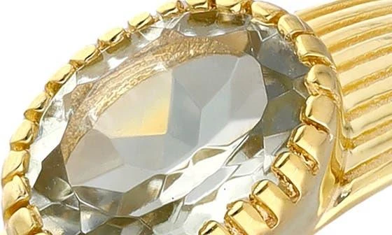 YS GEMS Oval Green Amethyst Ring 4