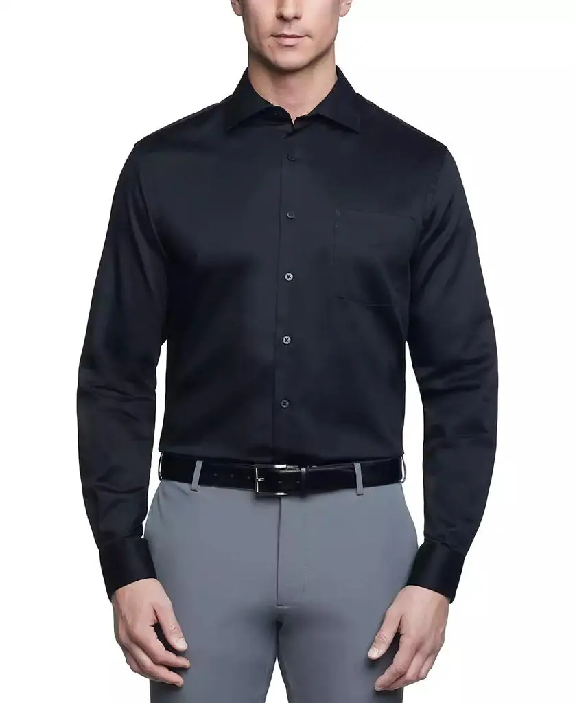 Van Heusen Men's Regular-Fit Stretch Wrinkle-Free Sateen Dress Shirt