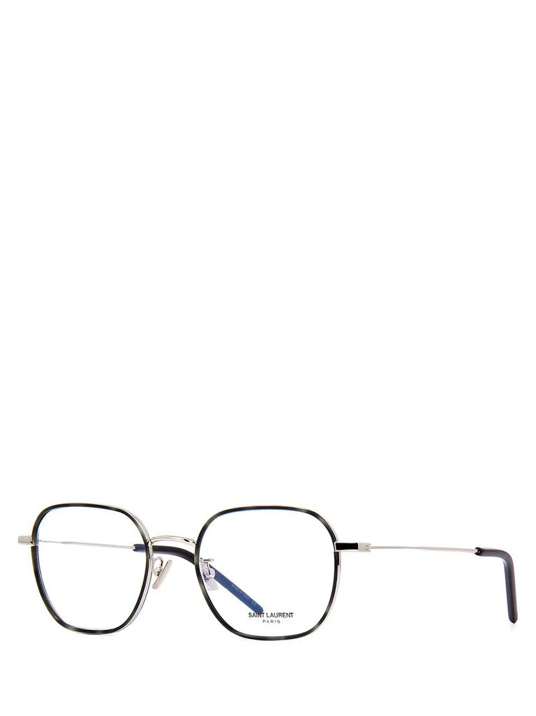 Yves Saint Laurent Saint Laurent Eyewear Hexagon Frame Glasses 2