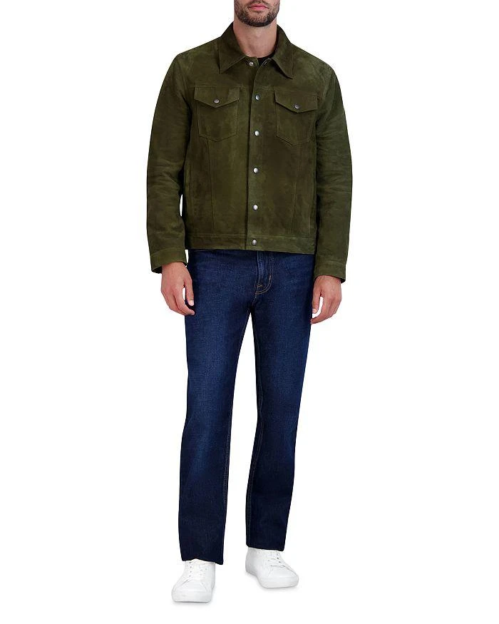Cole Haan Suede Trucker Jacket 5
