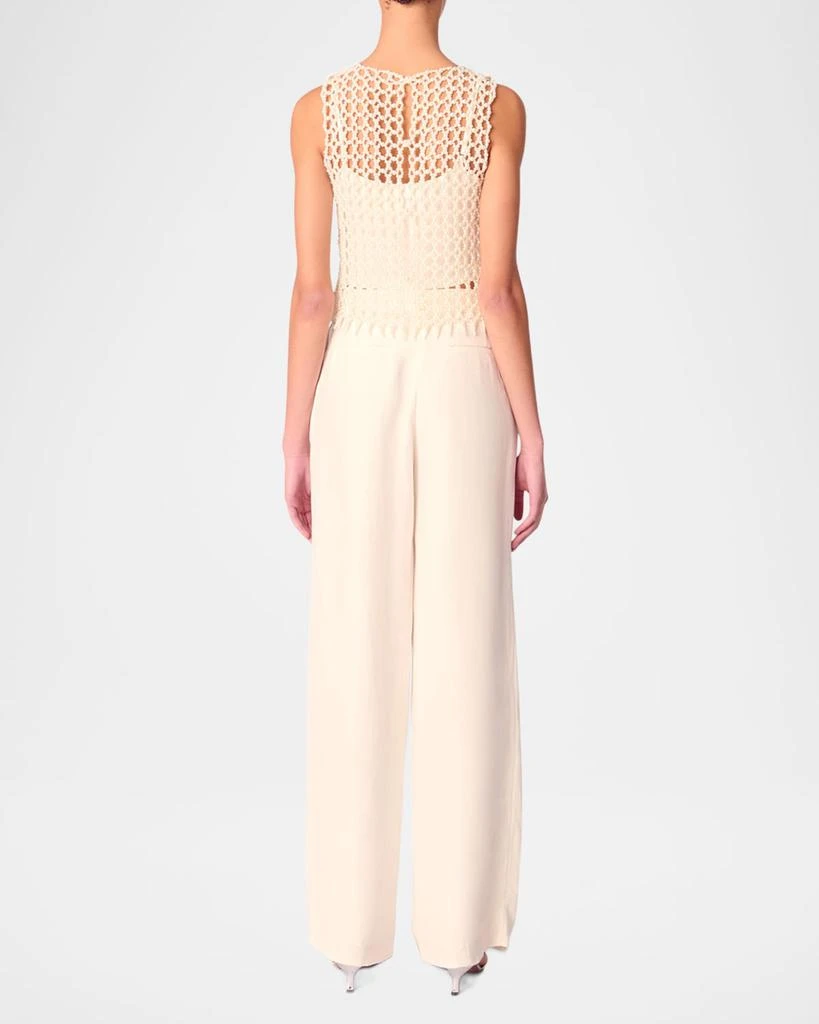 Maje Pivalu Wide-Leg Trousers 3