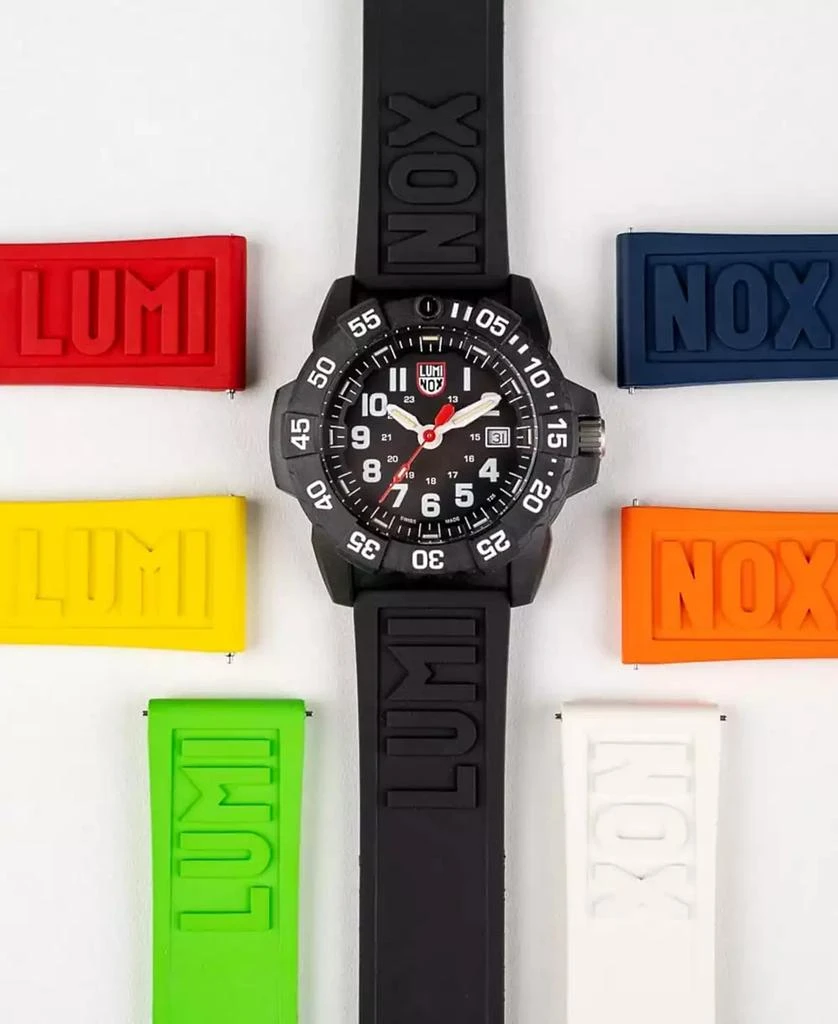 Luminox Interchangeable Yellow Rubber Watch Strap 2
