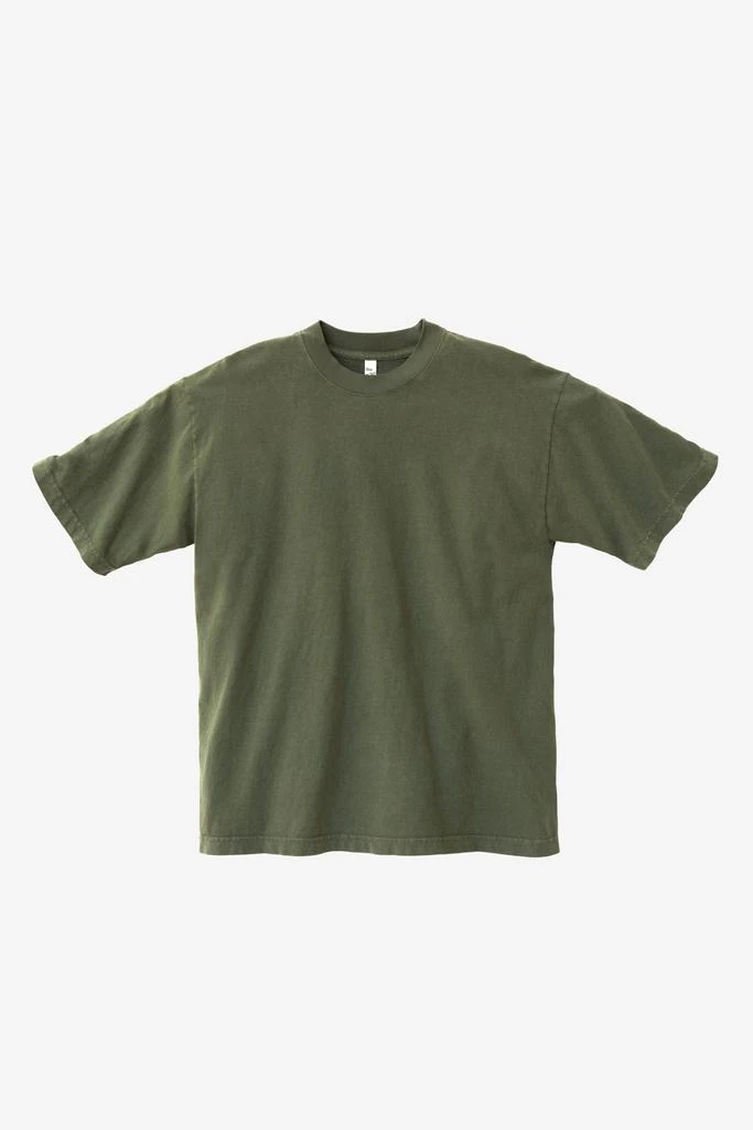 Los Angeles Apparel The 1801 - 6.5oz Garment Dye Crew Neck T-Shirt 129