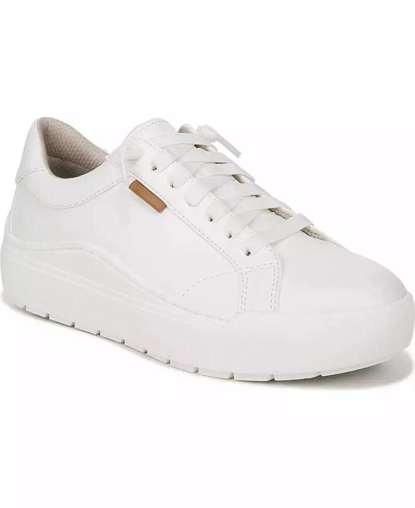 Dr. Scholl's Women's Time Off Go Closed Round Toe Lace Up Platform Sneakers 1