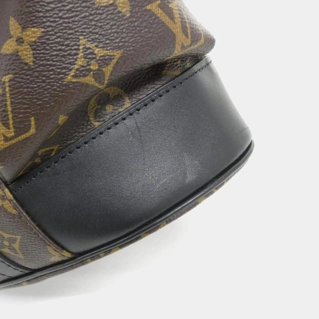 Louis Vuitton Louis Vuitton Christopher MM Monogram Macassar Canvas Backpack 10