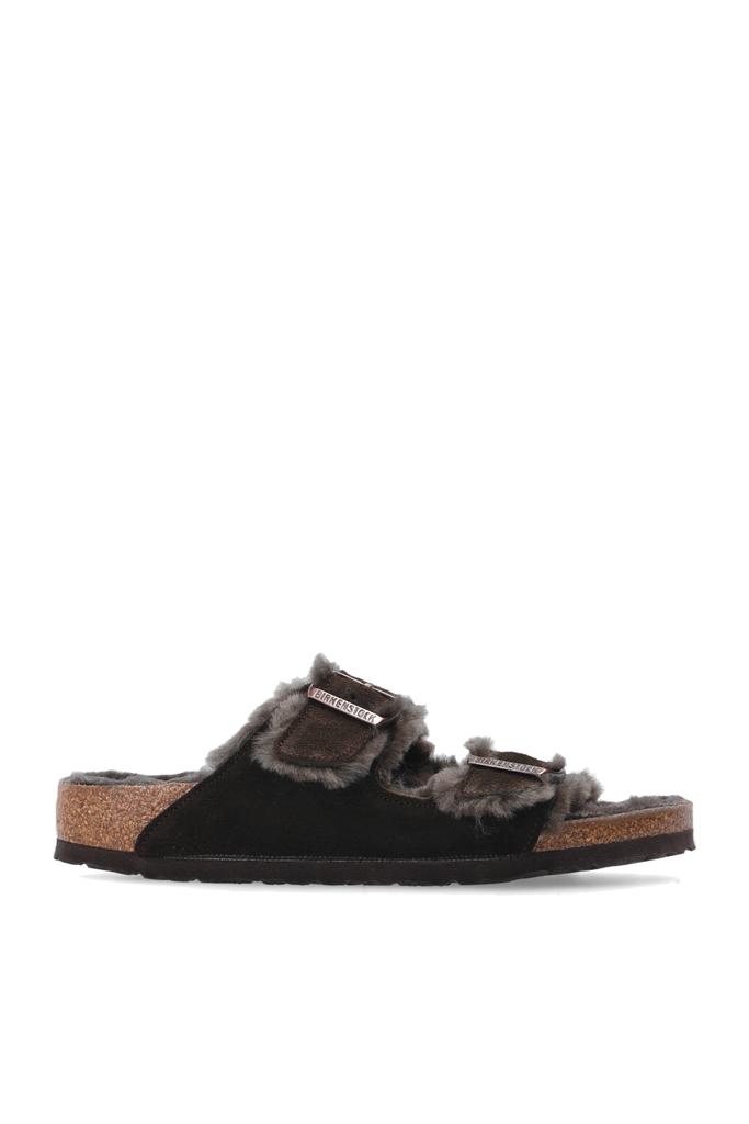 Birkenstock ‘Arizona Shearling’ slides