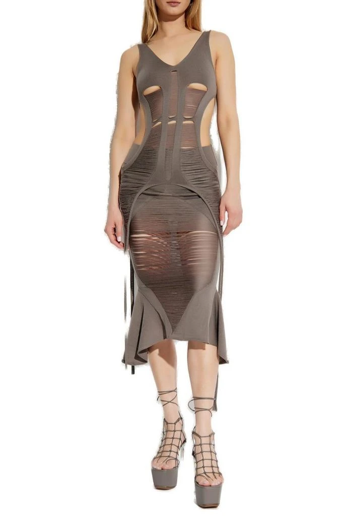 Rick Owens Rick Owens Tanja Plunging V-Neck Tank Top 2