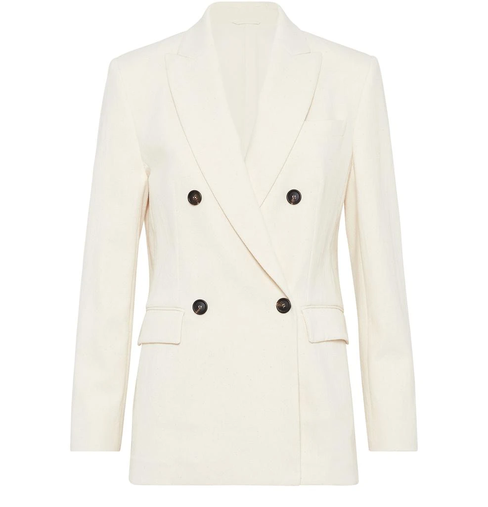Brunello Cucinelli Gabardine blazer 2