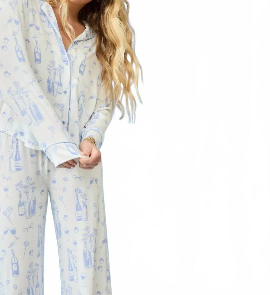 PJ Salvage Parisian Dream Pj Set In Ivory 2