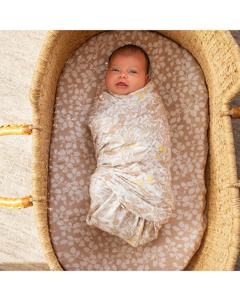 aden + anais Silky Soft Swaddles Woodland, 3 Pack 4