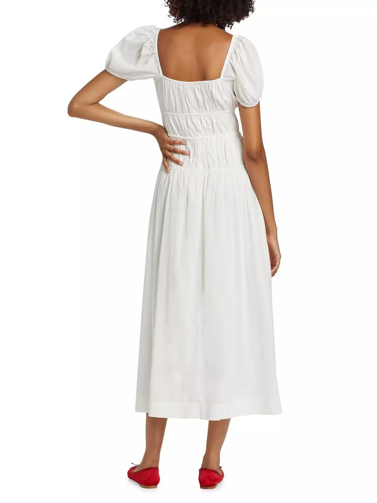 Reformation Rhett Cotton-Blend Midi-Dress 5