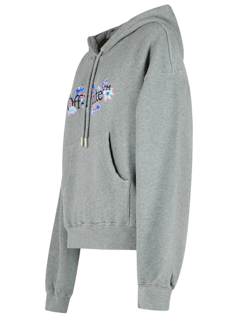 Off-White Off-White Logo Printed Drawstring Hoodie 3