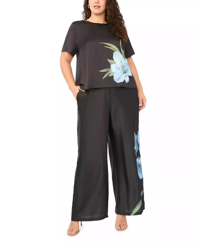 Vince Camuto Plus Size Short-Sleeve Crew Neck Top 2