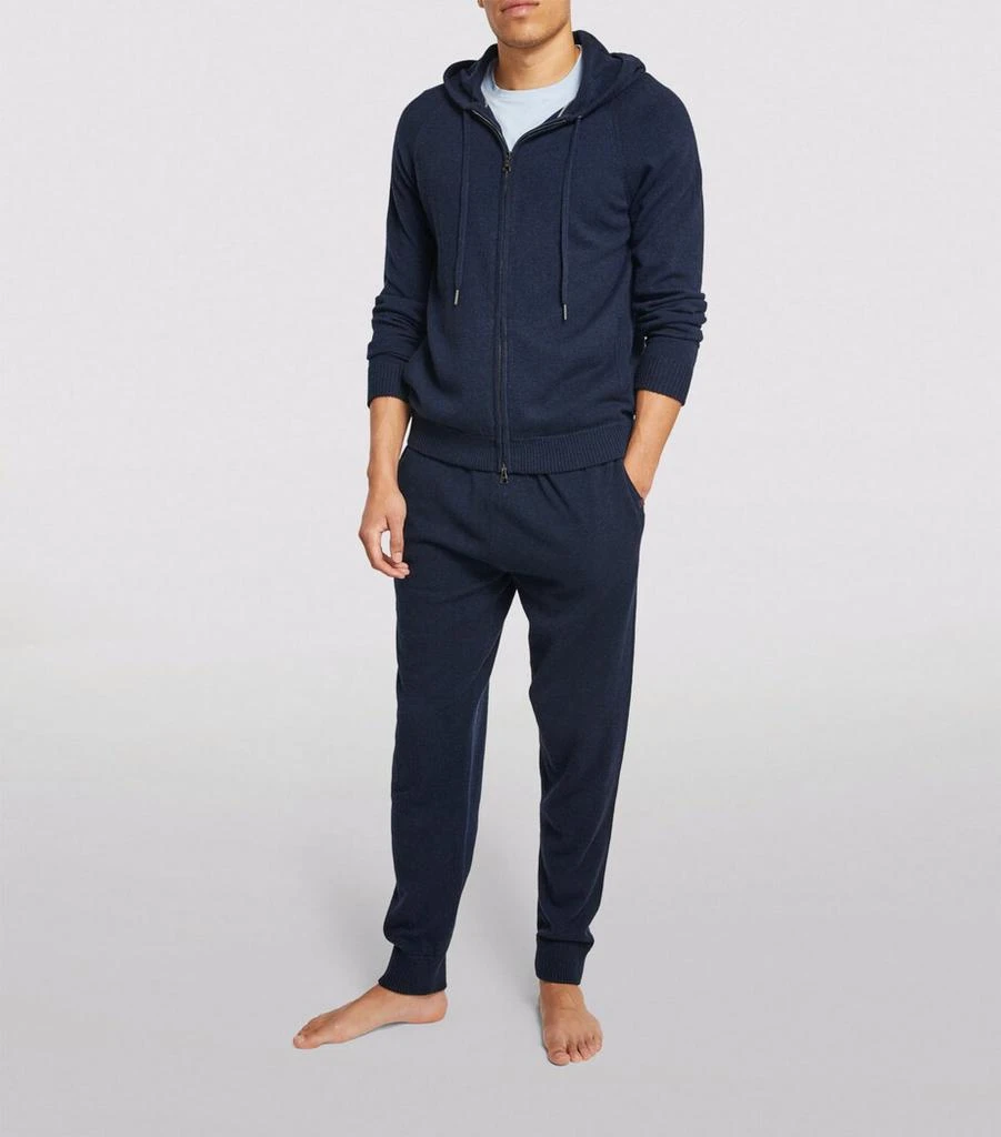 Derek Rose Cashmere Zip-Up Hoodie 2