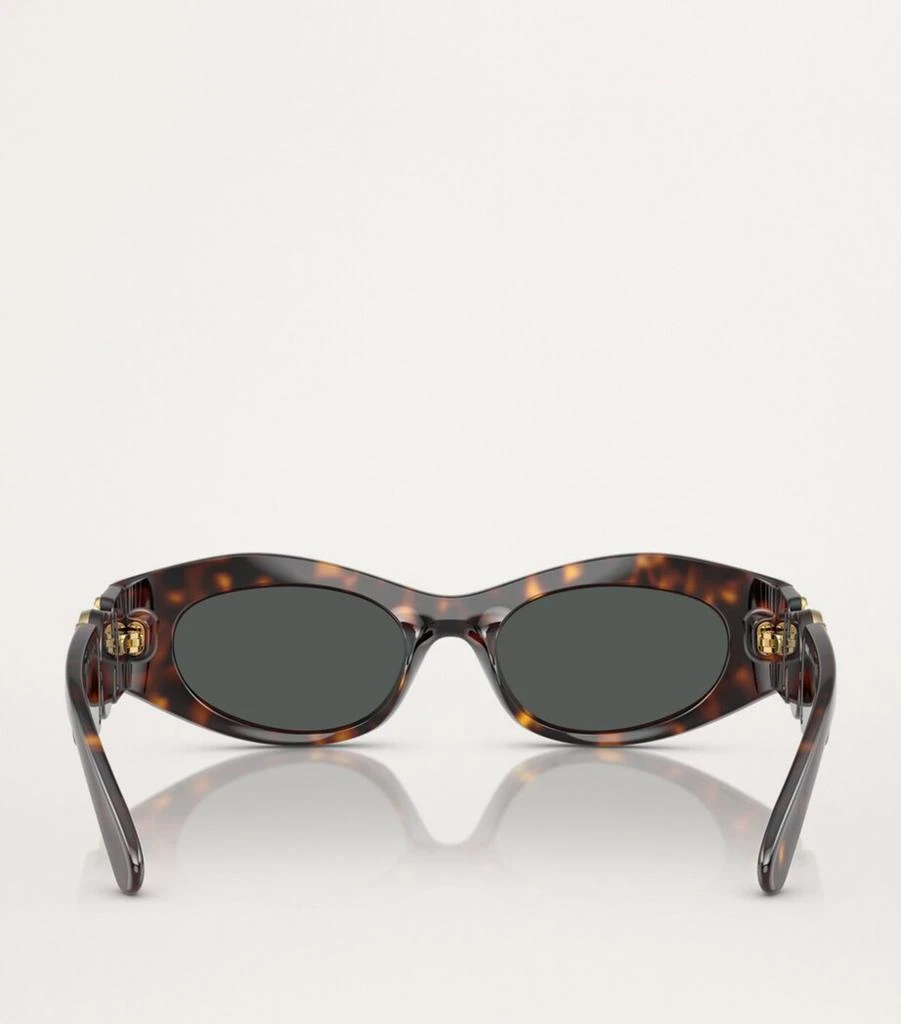 Versace Acetate Oval Sunglasses 4