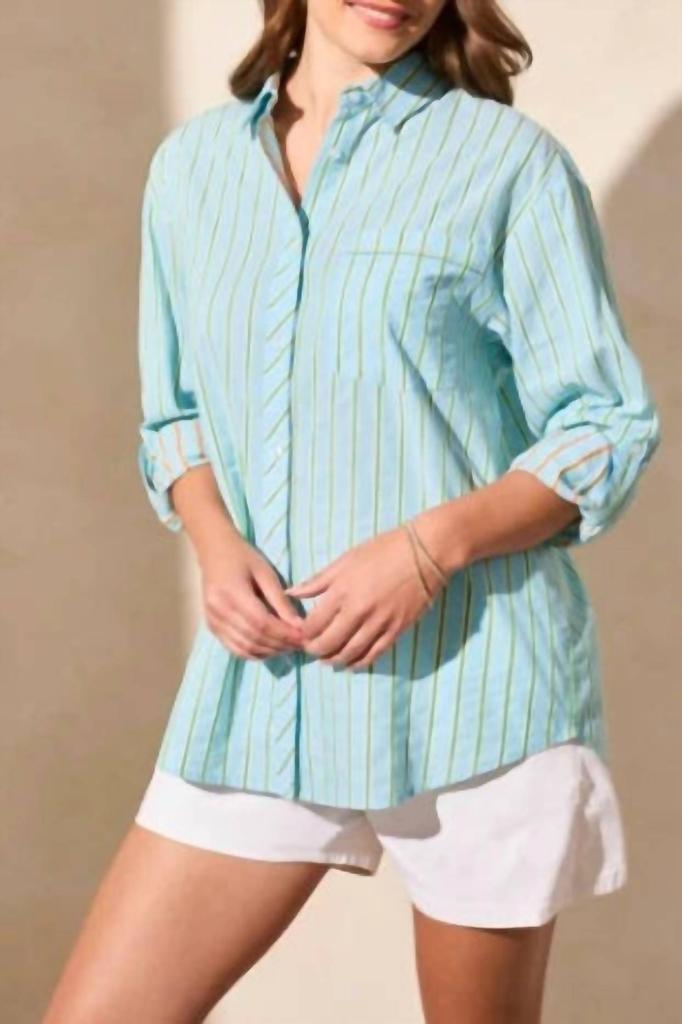 Tribal Tribal - Roll-Up Sleeve Shirt