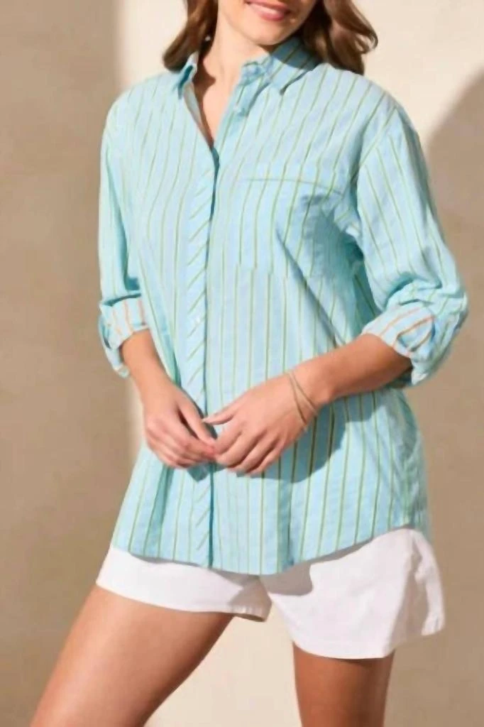 Tribal Tribal - Roll-Up Sleeve Shirt 1
