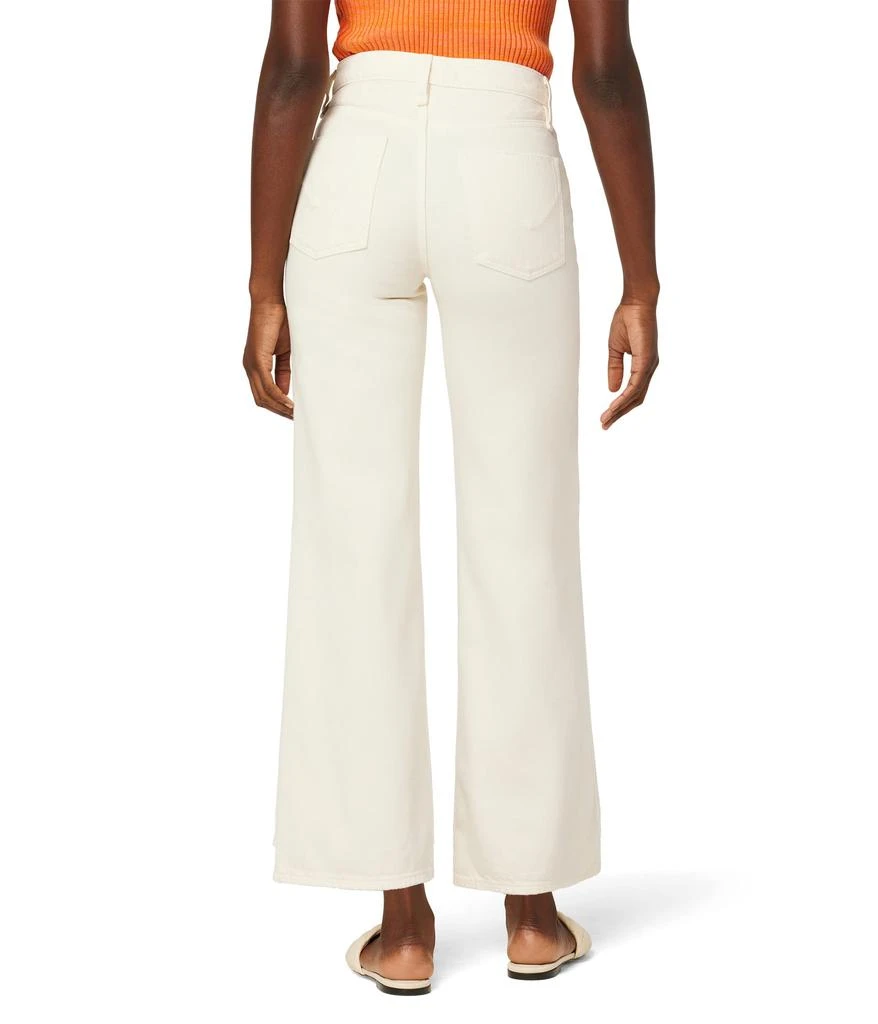 Hudson Rosie High-Rise Wide Leg Ankle with Covered Button Fly in Ecru Vintage 2